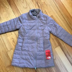 LIGHT PURPLE NORTH FACE JACKET